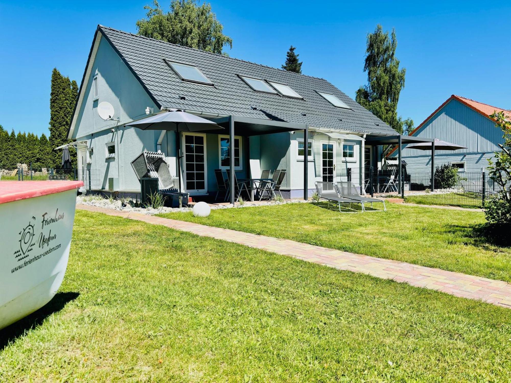 Ferienhaus Usedom Familie Stopp Haus 23 Lutow Eksteriør billede